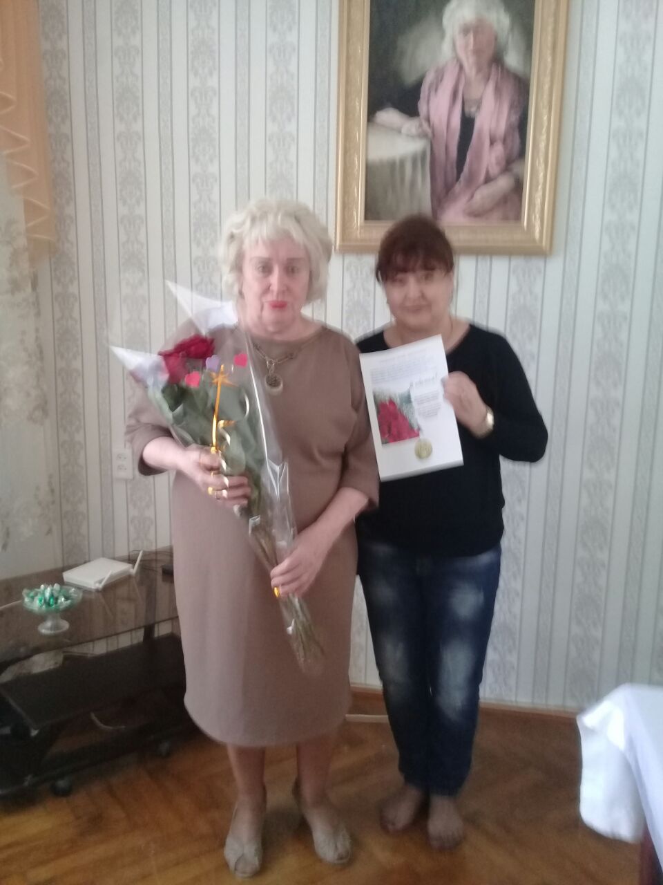Юбилей 80 лет пенсионерке, ветерану медицины