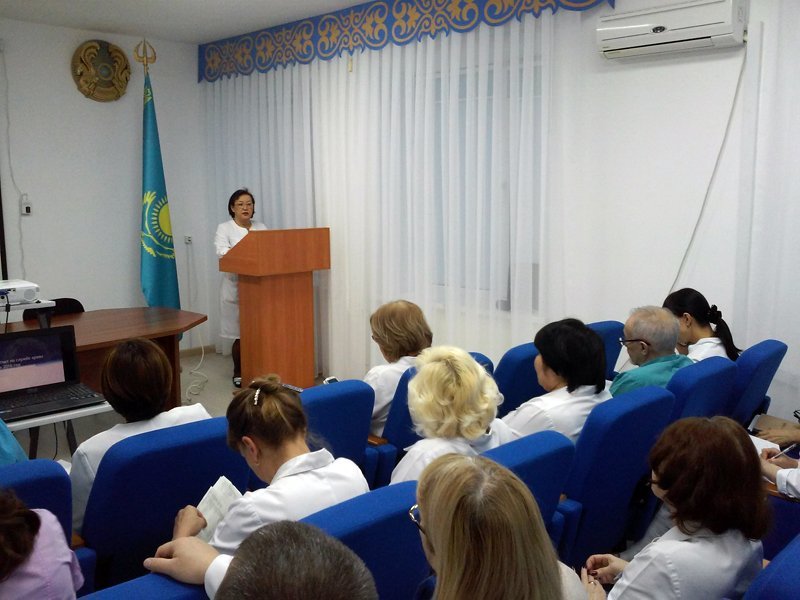В КГП на ПХВ «ПОПЦ №1» прошло обсуждение специального обращения Президента РК Назарбаева Н.А. от 25 января 2017 года