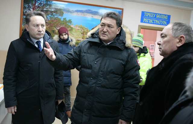 Посещение Акима Павлодарской области Бакауова Б.Ж.