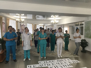Флешмоб «Спасайте человеческие жизни: соблюдайте чистоту рук»