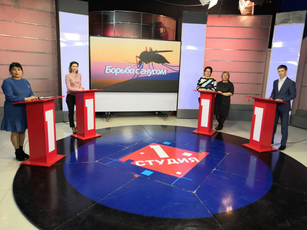Передача «1 студия» — «Борьба с гнусом»