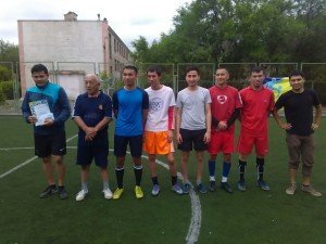Экибастузский родильный дом принял участие в Первенстве по мини-футболу