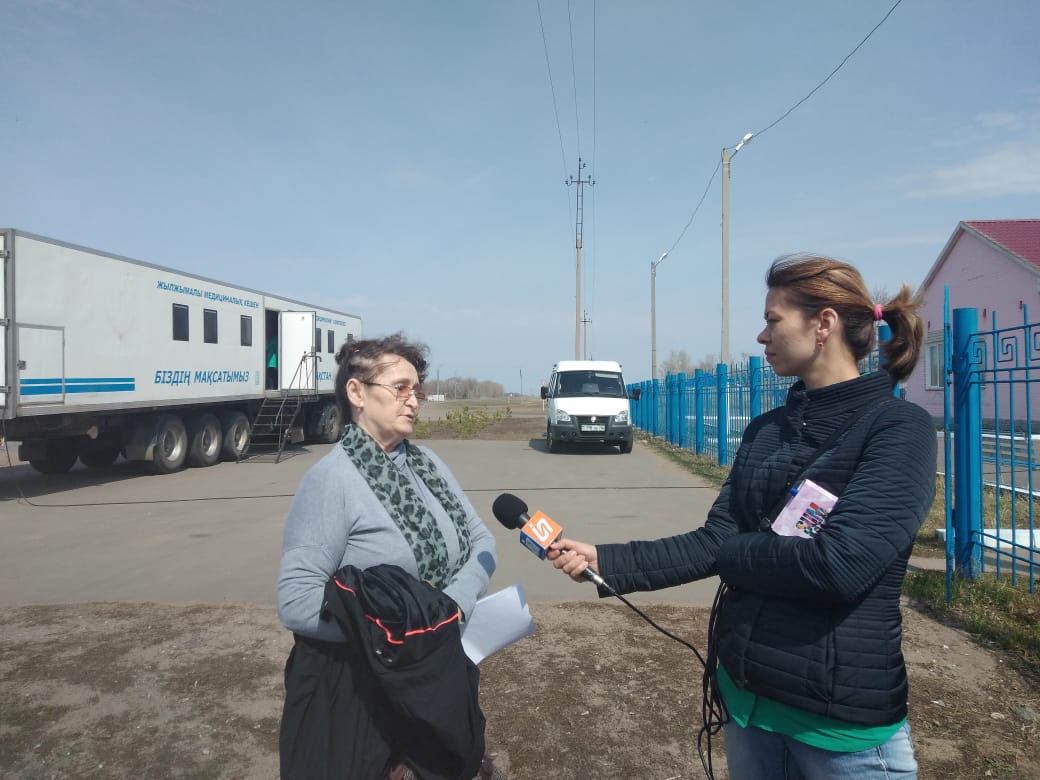 Очередное медицинское обследование на выездных условиях на передвижном медицинском комплексе