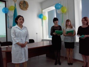 День Астаны отметили в ПОПЦ №1