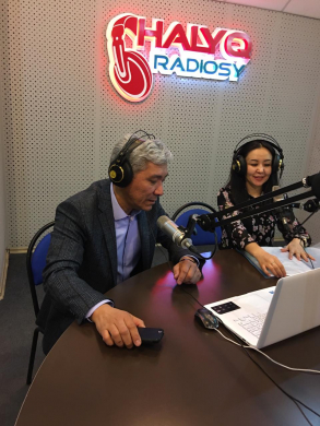 Беседа о ВИЧ на  радио Павлодара