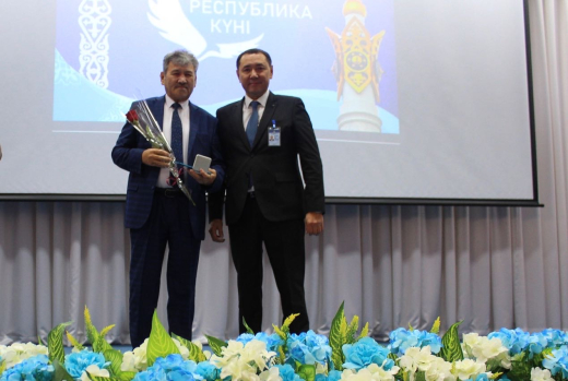 В преддверии национального праздника - Дня Республики в Павлодарском высшем медицинском колледже состоялось торжественное мероприятие.