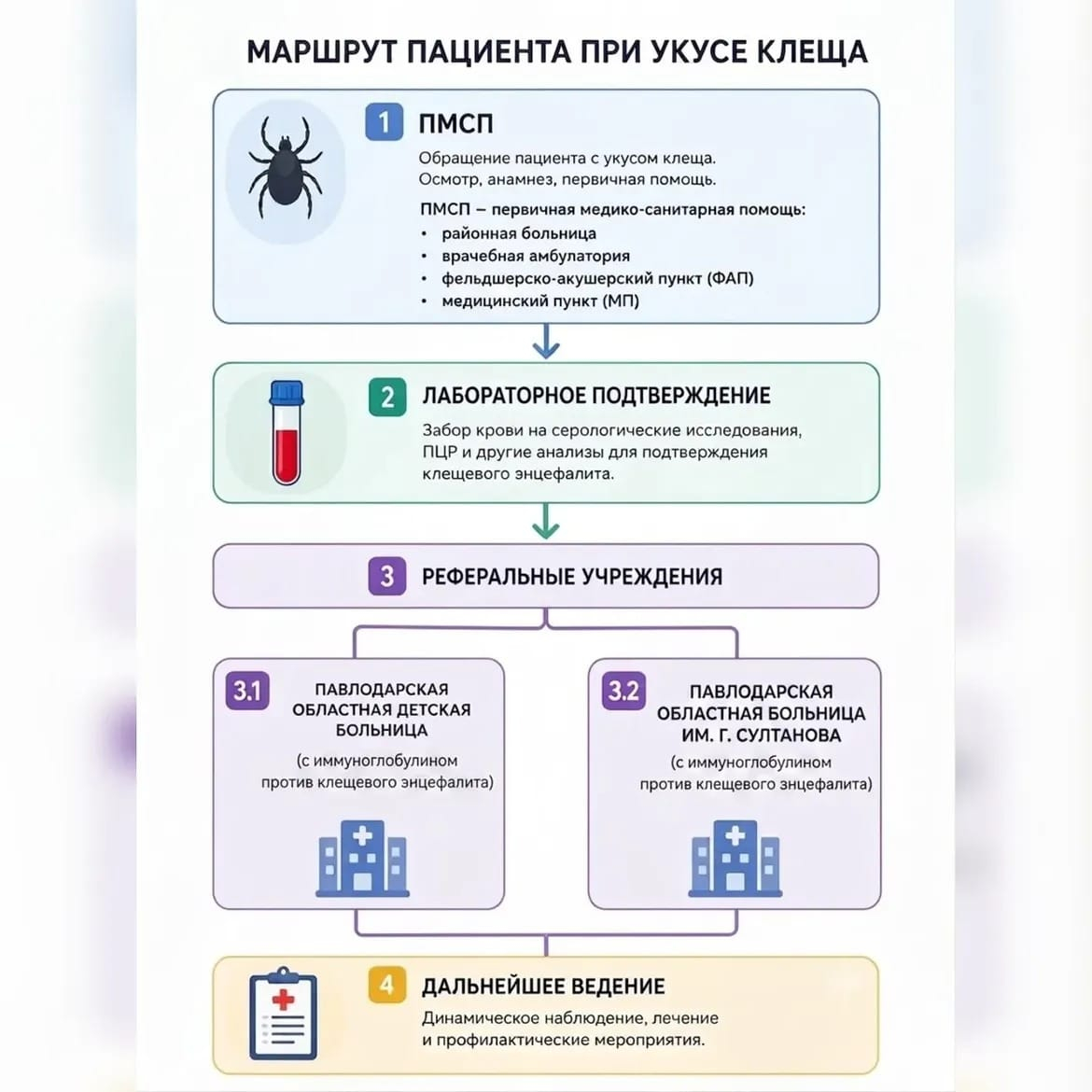 Что делать при укусе клеща?