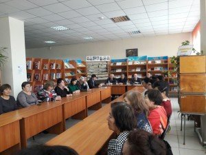 Встреча акима Актогайского района с ветеранами здравоохранения