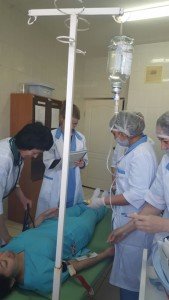 В отделении гинекологии был организован и проведен семинар на тему: «Неотложная помощь в критической ситуации при кровотечениях»