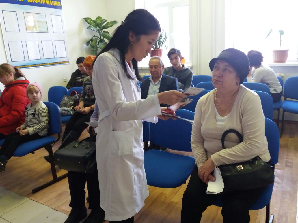 Кампания с 15 ноября по 15 декабря, посвященная Всемирному дню борьбы со СПИД под девизом «Право на здоровье»