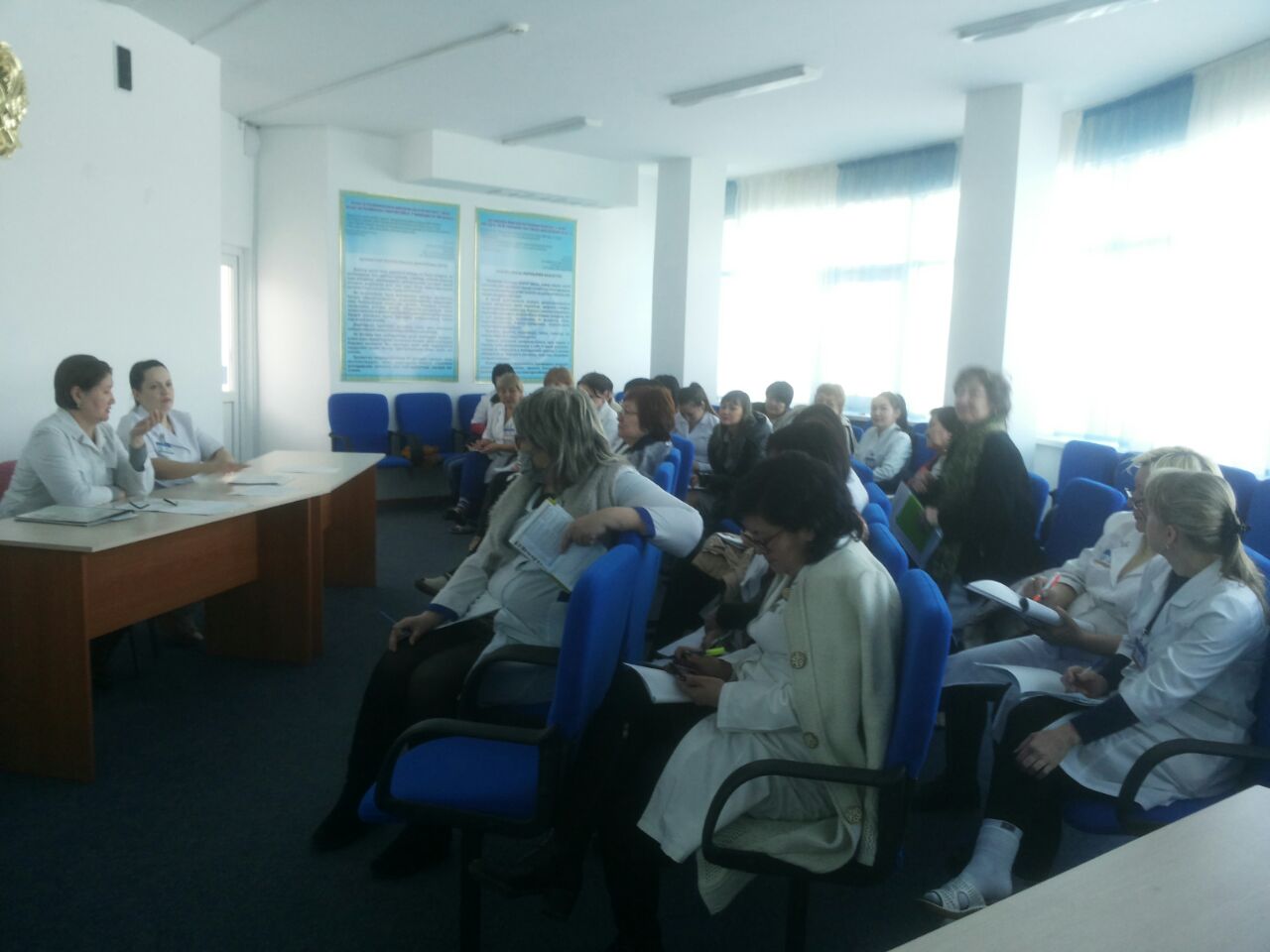 Семинар для медицинских работников на темы «Профилактика туберкулеза», «Приказ МЗ РК от 25.12.2017 года №994 «Об утверждении инструкции по организации оказания медицинской помощи по туберкулезу»