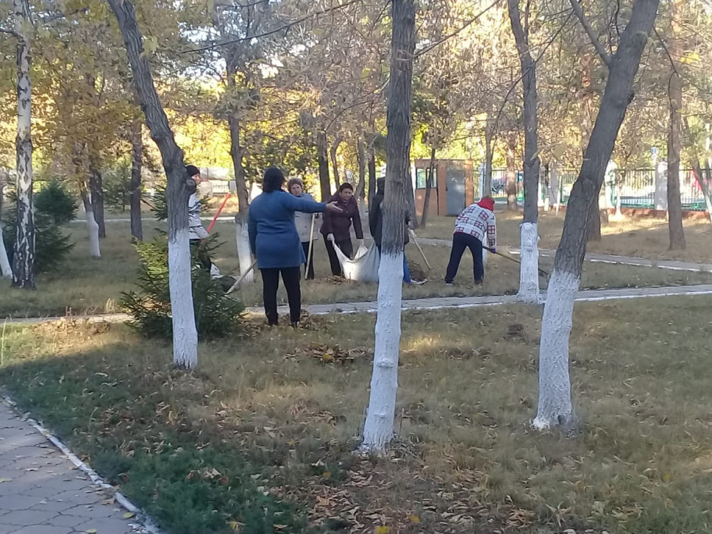 Очередной областной субботник!