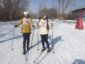  Соревнование по лыжным гонкам среди медицинских работников области. 