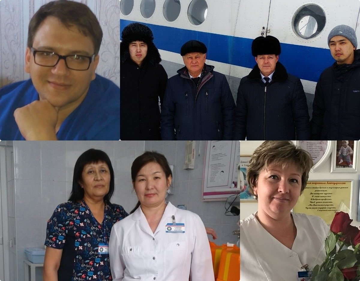 Успешная госпитализация двух пациентов из города Экибастуз была осуществлена службой санавиации на самолете 