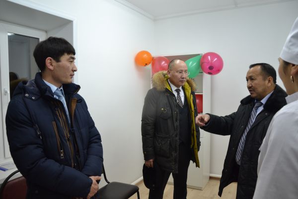 ҚР Тәуелсіздігінің 25 жылдығын мерекелеу қарсаңында  дәрігерлік пунктының ашылуы