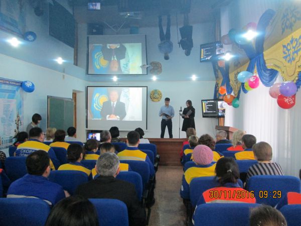Как в Павлодарской областной станции скорой медицинской помощи праздновали День Первого Президента Республики Казахстан