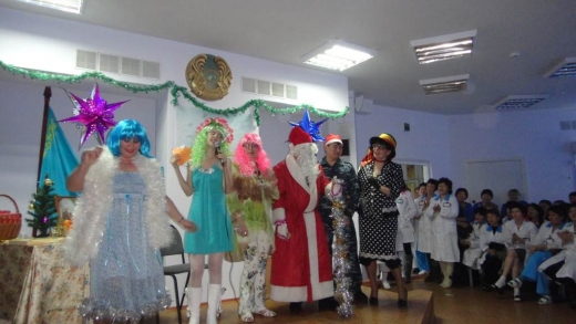 2011 жылдың 30 желтоқсан күні емханада Жаңа Жыл мерекесіне орай Жаңа Жылдық ертегі қойылымы өтті.