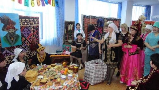 20 марта 2012 года познавательно,увлекательно и вкусно встретили Наурыз в стенах поликлиники.