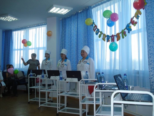 28 апреля в стенах поликлиники прошел конкурс на Лучшую медсестру поликлиники 2012 года.
