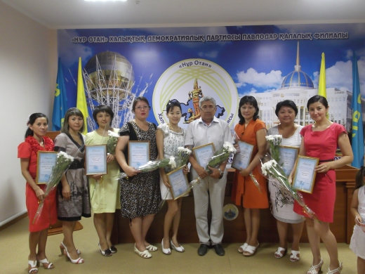 Павлодар қаласының мекемелері мен кәсіпорындары, ұйымдарының қазақ тілі кабинеттері арасында «Үздік қазақ тілі кабинеті - 2012» қалалық байқауы өткізілді.