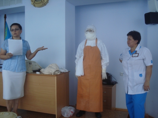 В рамках акции  «Денсаулық  жолы 2012»