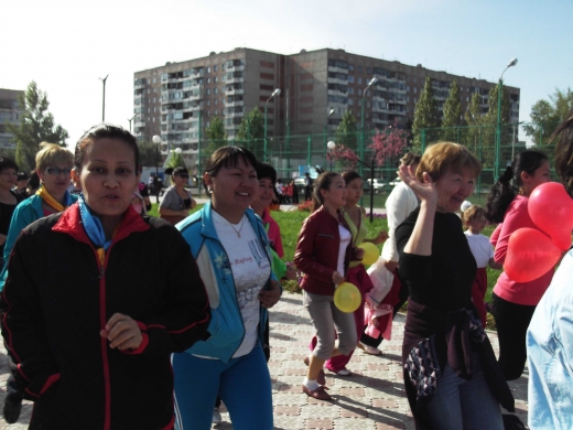 В городском парке культуры и отдыха 8 сентября прошел «Фестиваль здоровья-2012»