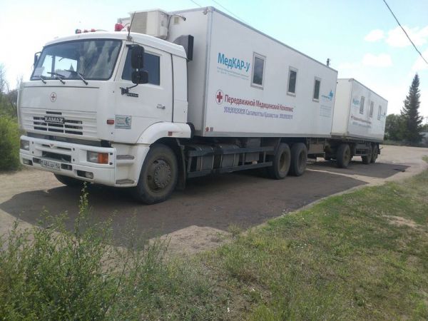 Передвижной медицинский комплекс в Актогайской ЦРБ