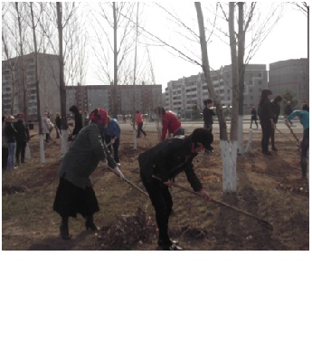 Қаланы санитариялық тазалау және абаттандыру бағдарламасы аясында.