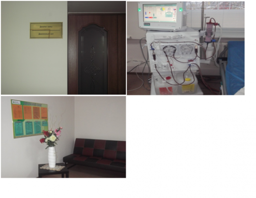 Диализный центр в городе Аксу.