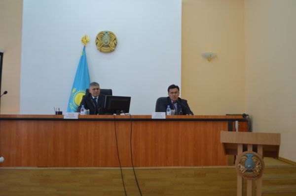 Встреча с населением в с.Шарбакты по внедрению ОСМС