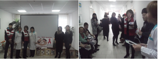 Акция в Аксуском  регионе «Берегите себя и своих близких!»