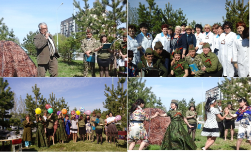 Торжественный концерт посвященный  70-летию Великой Победы.