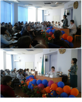 В КГП на ПХВ «Аксуская центральная больница» проведен выездной региональный семинар по актуальным вопросам иммунопрофилактики. Организаторы семинара УЗО Павлодарской области. Департамент по ЗПП Павлодарской области КЗПП МНЭ РК.