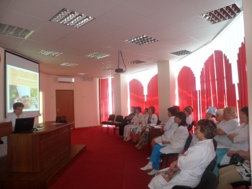 В КГП на ПХВ «Поликлинике№4 г.Павлодара» проводится цикл усовершенствования по общей медицинской технологии.