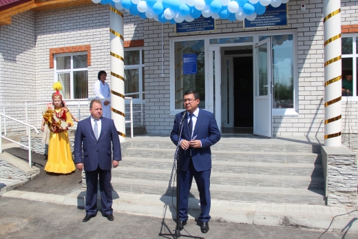 Открытие амбулатории в селе Мичурино