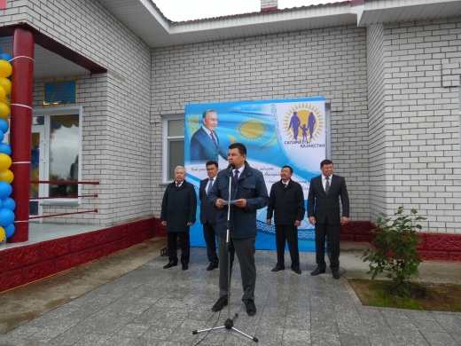 Состоялось открытие врачебной амбулатории в с.Жолкудук Аксуского региона