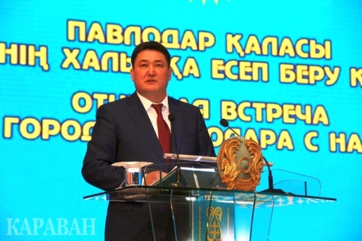Встреча акима города Бакауова Б.Ж. с населением.