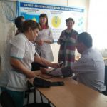 Врачи Актогайской ЦРБ посетили клуб ветеранов «Ардагер»