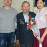 Поздравление ветеранов, посвященных Дню Великой Победы
