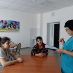 Занятие с родильницами