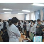 Торжественное собрание коллектива в рамках празднования Дня Первого Президента Республики Казахстан