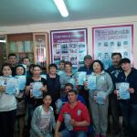 Победа в первенстве по плаванию среди команд медицинских работников города.