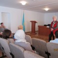 В рамках Всемирного Дня борьбы с артериальной гипертонией специалисты поликлиники  24 мая 2012 года приняли участие в  проведении  семинара-тренинга для ветеранов «Школы долголетия»