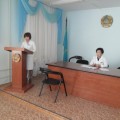 4 июня 2013 года  в актовом зале КГКП «Поликлиники №1» прошло совещание в честь «Дня государственных символов» Республики Казахстан.