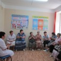 Конкурс среди пожилых женщин