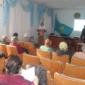 В рамках месячника профилактики ОРВИ и гриппа 14 февраля 2014 года в КГП на ПХВ «Поликлиника №1 г. Павлодара» состоялась встреча членов клуба «Активное долголетия»