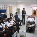 Видеоролики о ВИЧ на заводских экранах