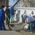 Субботник на КГП на ПХВ