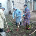 Благоустройство территории центра СПИД