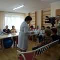 Работа «Школы долголетия» поликлиники на ТВ.